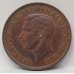 AUSTRALIA 1946 . ONE 1 PENNY . 3rd RAREST PENNY . SCARCE DATE . RETONING